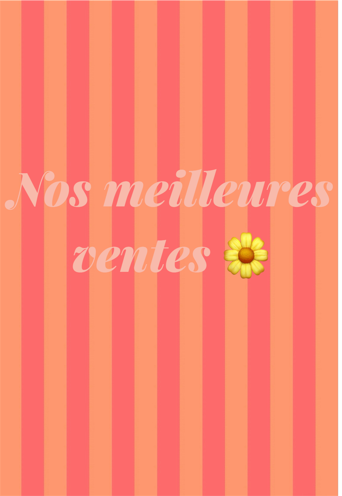 Nos meilleures ventes