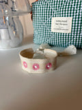 Bracelet avec soleil rose 🌞🩷